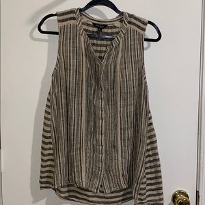 Lucky Brand | Striped Sleeveless Top